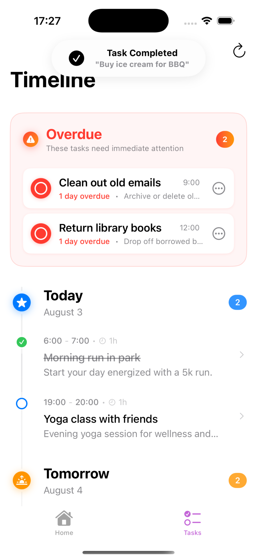 Smart Recurring Tasks